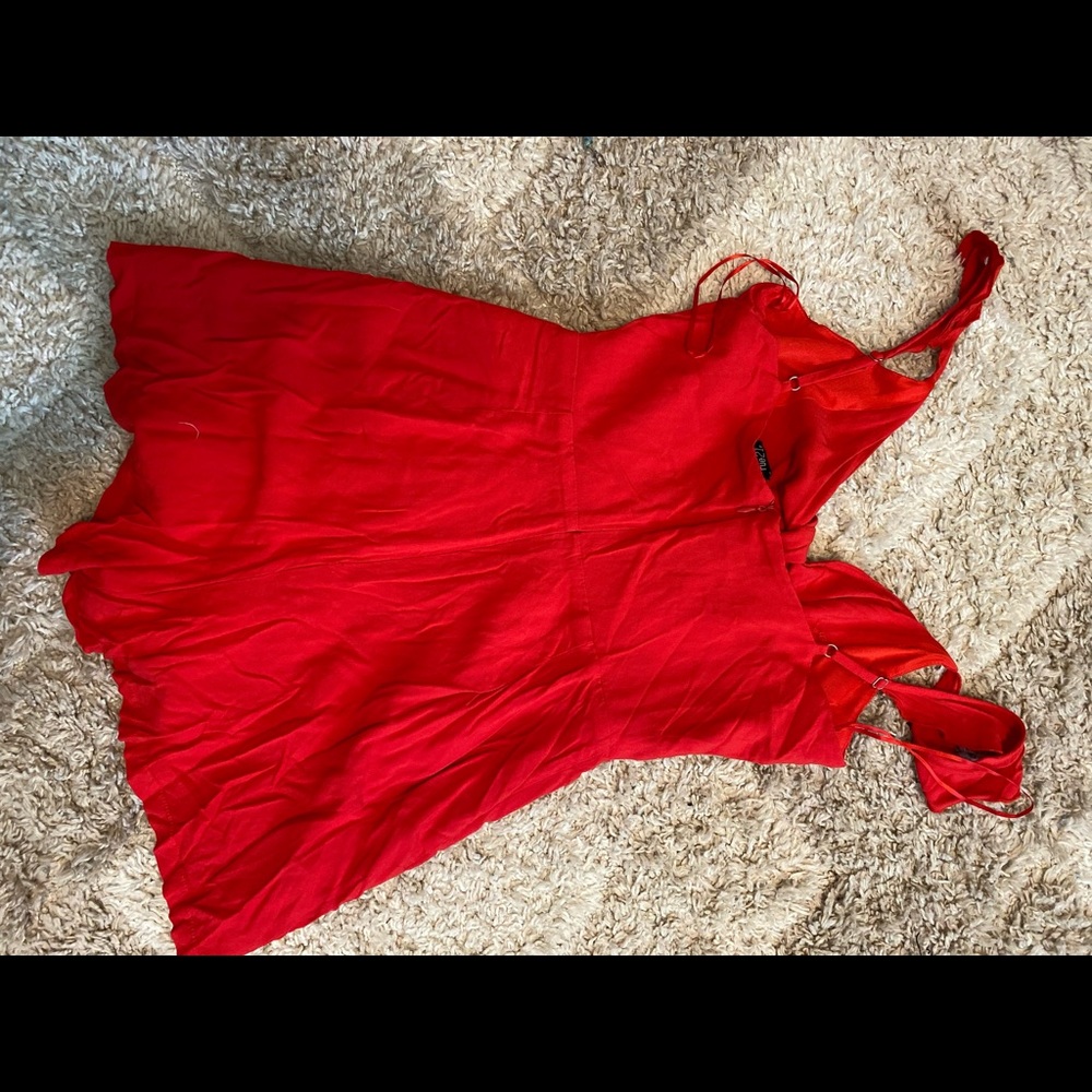 Red romper